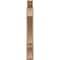 Ekena Millwork 5 1/2-in W x 28-in D x 40-in H Balboa Trad Rough Cedar Woodgrain TimberThane Outlooker, Primed Tan OUTUR055X28X40BOA04RCPR - alternate 6